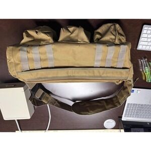 Coyote Brown Tactical MOLLE Gear Bag Hunting Range Shoulder Bag Nylon 7 Pockets